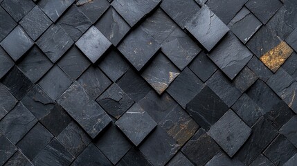 Abstract dark stone wall texture, modern design, background. Possible use for wallpaper, product backdrop
