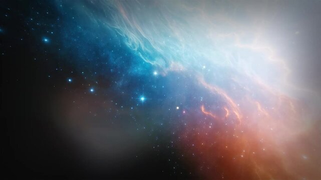 Cosmic Space Flight: 4K 60FPS Deep Space Journey Background