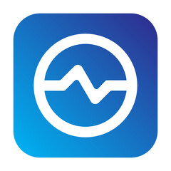 electric Solid gradient icon