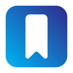 save Solid gradient icon