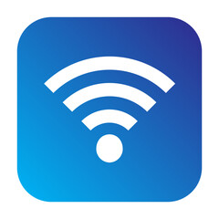 wifi Solid gradient icon