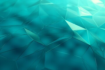 aqua flat geometric background combined with pattern parallels