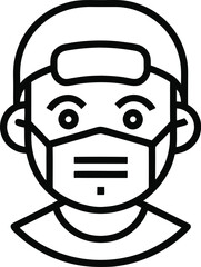 medical-face-mask-editable-stroke-outline-icon