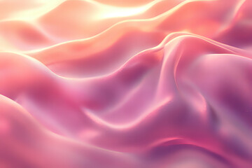 Obraz premium Aesthetic pink wallpaper showcasing fluid warm and cool tones with shimmer