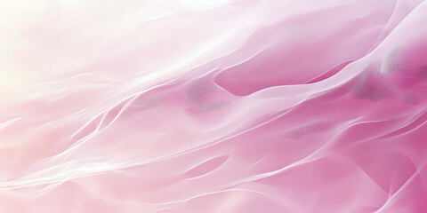 Obraz premium Soft pink background wallpaper with elegant fluid waves and shimmer