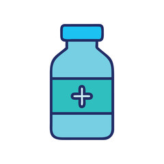 Pharmaceutical Industry Medical Vaccine Icon