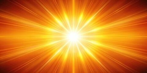 Obraz premium Solar Flare Background with Yellow Orange Rays, orange, sun, orange,sun, energy, nature, light, background, rays, warm