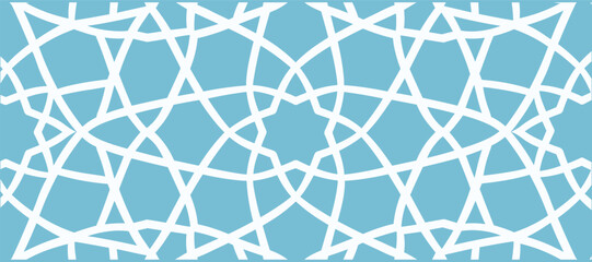 Ornate Seamless Pattern Reflecting Arabian Artistic Heritage
