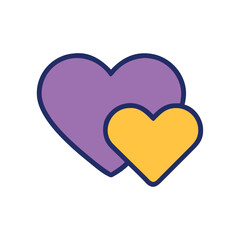 Anniversary Love Heart Icon