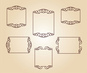 3690eps.  set of vintage frames