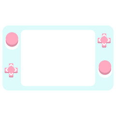 Cute Game Console Frame