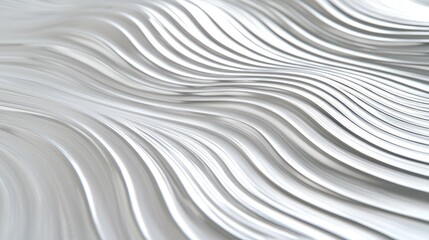 Obraz premium Abstract silver wave pattern background