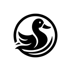 Sleek Duck Logo Design