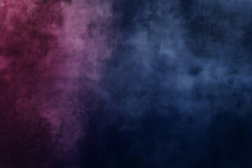 Obraz premium Abstract Smoky Background Texture in Red and Blue