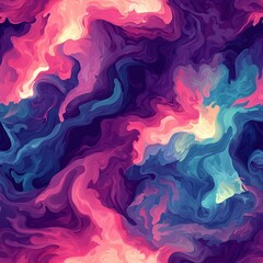 Fototapeta premium A vibrant and colorful background with a blend of various hues creating a cheerful atmosphere