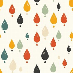 A mesmerizing pattern of water drops creating a refreshing and invigorating visual experience