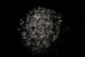 Fireworks, and light in the darkness, the abstract background