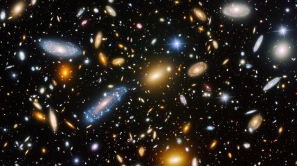 Obraz premium A celestial mirror lake reflects entire galaxies creating an infinite loop of cosmic beauty