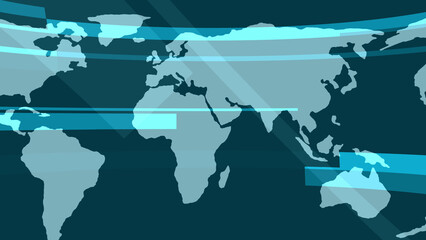 Technology news background animation. abstract technology background.