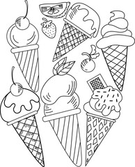 ice cream set