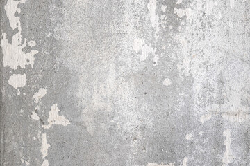 Grunge concrete wall white and grey color for texture vintage background..