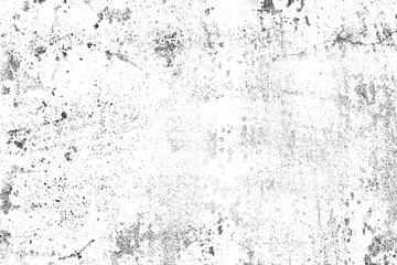 Abstract grunge texture effect, dust particle grain on white background. Dirt overlay or screen effect use for grunge and vintage image style.
