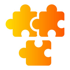 puzzle Gradient icon