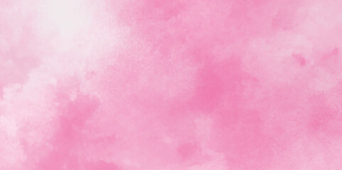 Fototapeta premium Abstract pink watercolor background, Grunge background frame Soft pink paper texture,business card concept vector. pink watercolor background illustration vector.Light pink watercolor background.