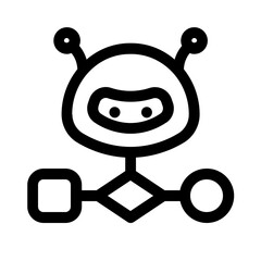 flowchart line style, perfect for user interface projects