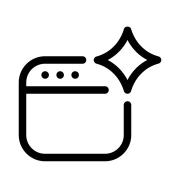 web ai line style, perfect for user interface projects