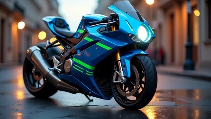 Luxury Motorcycle High tech Design 