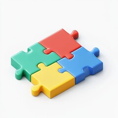 colorful puzzle pieces
