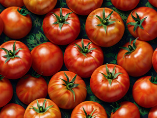 red tomatoes background