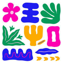 colorful abstracts illustration shapes illustration