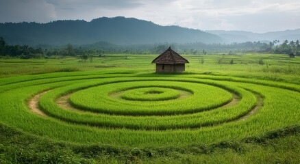 rice terraces in bali