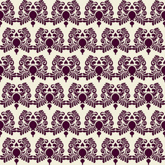 Luxury Damask Pattern – Elegant Ornate Design for High-End Interiors and Fashion Indulge in timeless sophistication with this exquisite damask pattern, meticulously crafted