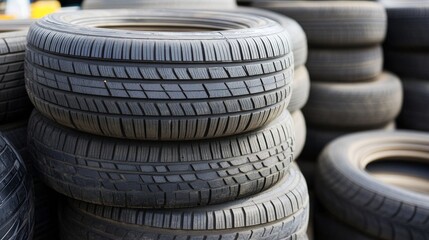 Obraz premium It's time to replace your winter tires with summer tires. 
