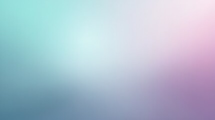 Fototapeta premium A teal and purple-white-pink gradient background with subtle texture and gentle transitions, sleek and soothing for creative posters