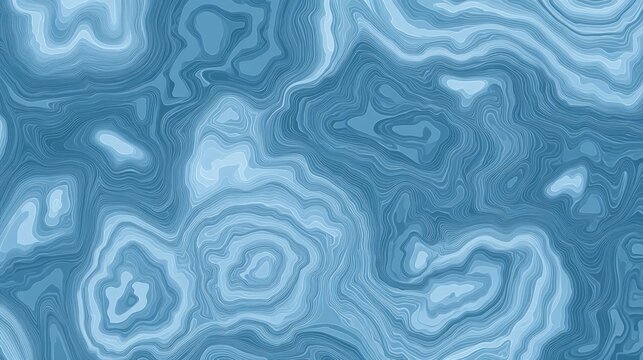 Abstract blue wave patterns resembling water ripples in a serene environment