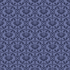 Luxury Damask Pattern – Elegant Ornate Design for High-End Interiors and Fashion Indulge in timeless sophistication with this exquisite damask pattern, meticulously crafted