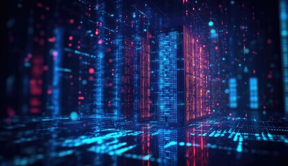 Digital server farm data network