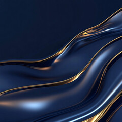 Blue silk