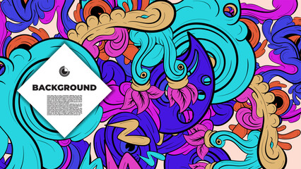 Abstract Colorful Backgrounds with Placeholder Text for Web Design, Landing Pages, Social Media, and Print – Creative Stock Assets for Digital Use