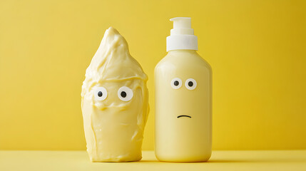shocked to find their shampoo bottle replaced with a similar-looking bottle of mayonnaise 