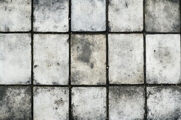 Background texture of a concrete block floor