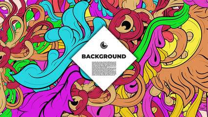 Vibrant Abstract Pattern Collection with Placeholder Text for Web Design, Landing Pages, Social Media, and Print Templates – High-Quality Stock Graphics