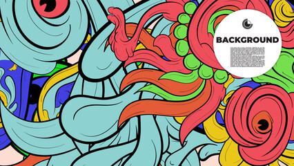 Vibrant Abstract Pattern Collection with Placeholder Text for Web Design, Landing Pages, Social Media, and Print Templates – High-Quality Stock Graphics