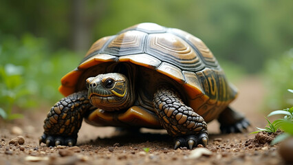 Obraz premium turtle on the ground