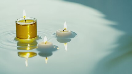 Hypertension patient taking a relaxing bath with essential oils. Featuring stress relief and health