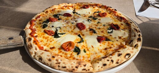 a piece of pizza 